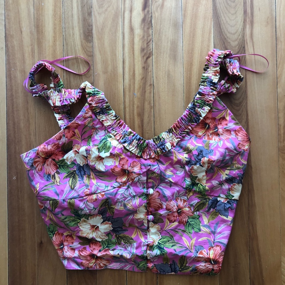 Tropical Crop Top